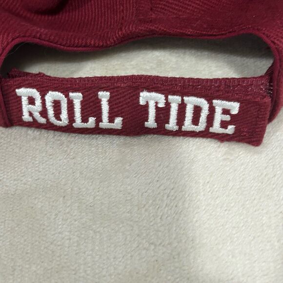 Captivating Cap Hat Unisex Adjustable Burgandy University of Alabama Roll Tide - Picture 9 of 10